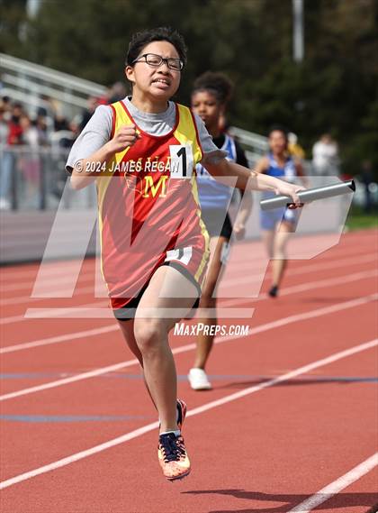 Thumbnail 2 in Fighting Knights Relays (Hillsdale HS) photogallery.