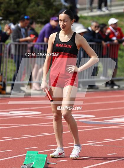 Thumbnail 2 in Fighting Knights Relays (Hillsdale HS) photogallery.