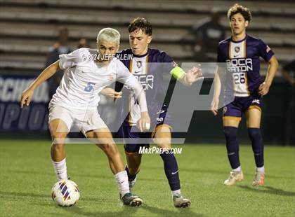Thumbnail 1 in Boca Raton vs. West Orange (FHSAA 7A Final) photogallery.