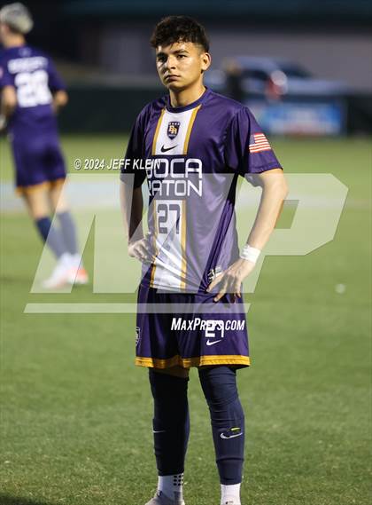 Thumbnail 2 in Boca Raton vs. West Orange (FHSAA 7A Final) photogallery.