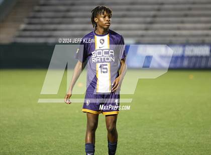 Thumbnail 1 in Boca Raton vs. West Orange (FHSAA 7A Final) photogallery.