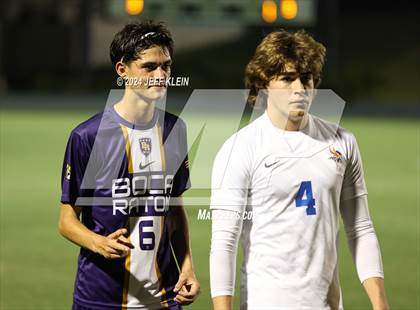 Thumbnail 2 in Boca Raton vs. West Orange (FHSAA 7A Final) photogallery.