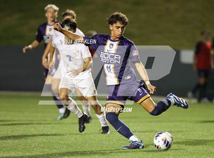 Thumbnail 1 in Boca Raton vs. West Orange (FHSAA 7A Final) photogallery.