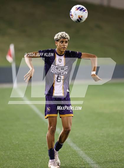 Thumbnail 1 in Boca Raton vs. West Orange (FHSAA 7A Final) photogallery.