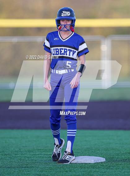 Thumbnail 3 in Liberty vs Liberty North (MSHSAA Class 5 District Championship) photogallery.