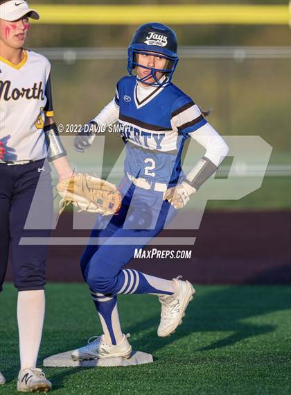 Thumbnail 3 in Liberty vs Liberty North (MSHSAA Class 5 District Championship) photogallery.