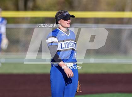 Thumbnail 3 in Liberty vs Liberty North (MSHSAA Class 5 District Championship) photogallery.