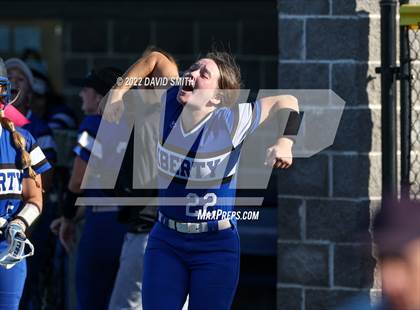 Thumbnail 2 in Liberty vs Liberty North (MSHSAA Class 5 District Championship) photogallery.