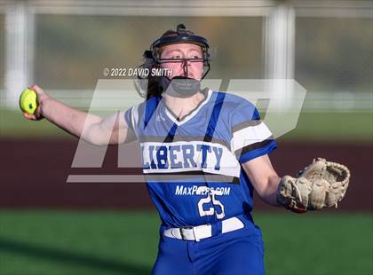 Thumbnail 1 in Liberty vs Liberty North (MSHSAA Class 5 District Championship) photogallery.