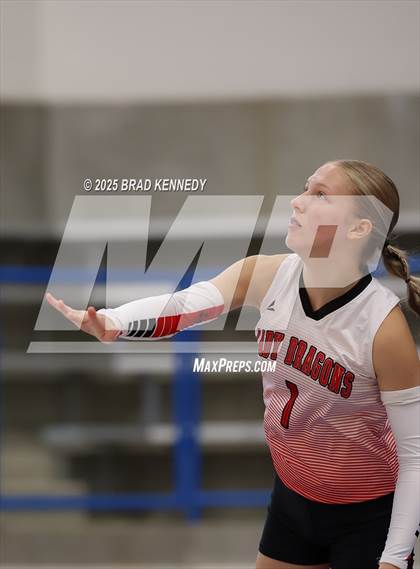 Thumbnail 2 in Lovelady Vs Shelbyville (Beckville Volleyball Classic) photogallery.