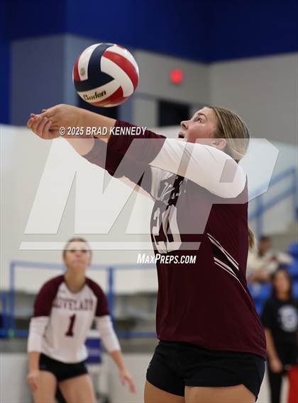 Thumbnail 2 in Lovelady Vs Shelbyville (Beckville Volleyball Classic) photogallery.