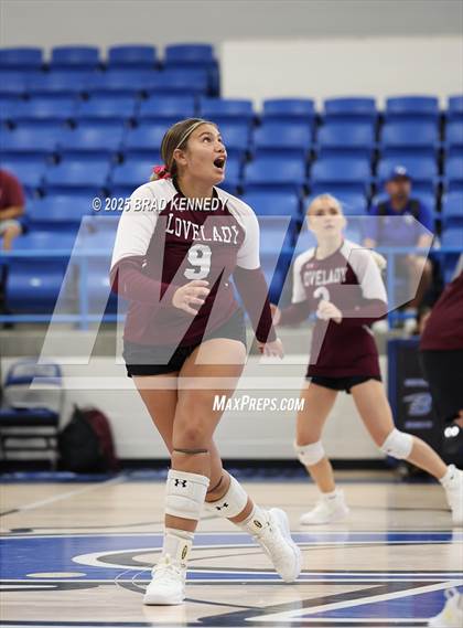 Thumbnail 3 in Lovelady Vs Shelbyville (Beckville Volleyball Classic) photogallery.