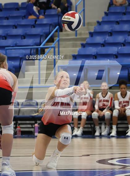 Thumbnail 2 in Lovelady Vs Shelbyville (Beckville Volleyball Classic) photogallery.