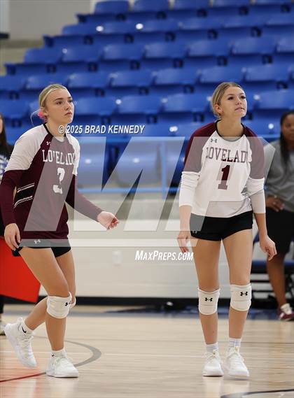 Thumbnail 2 in Lovelady Vs Shelbyville (Beckville Volleyball Classic) photogallery.