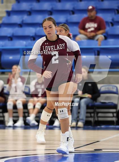 Thumbnail 2 in Lovelady Vs Shelbyville (Beckville Volleyball Classic) photogallery.
