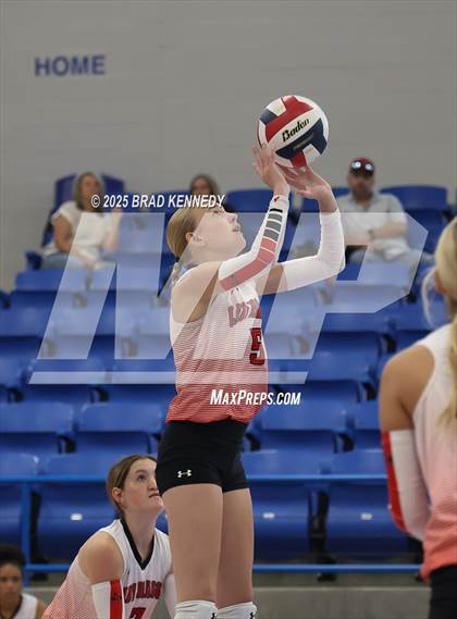 Thumbnail 2 in Lovelady Vs Shelbyville (Beckville Volleyball Classic) photogallery.