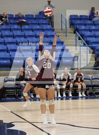 Thumbnail 2 in Lovelady Vs Shelbyville (Beckville Volleyball Classic) photogallery.