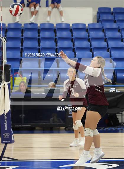 Thumbnail 2 in Lovelady Vs Shelbyville (Beckville Volleyball Classic) photogallery.