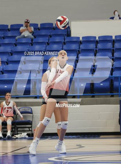 Thumbnail 2 in Lovelady Vs Shelbyville (Beckville Volleyball Classic) photogallery.
