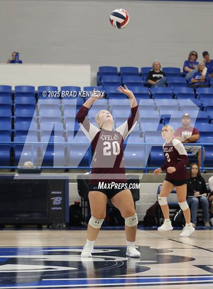 Thumbnail 2 in Lovelady Vs Shelbyville (Beckville Volleyball Classic) photogallery.
