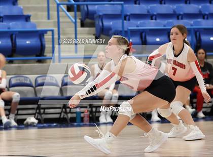Thumbnail 3 in Lovelady Vs Shelbyville (Beckville Volleyball Classic) photogallery.