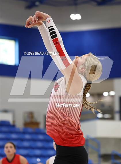Thumbnail 2 in Lovelady Vs Shelbyville (Beckville Volleyball Classic) photogallery.