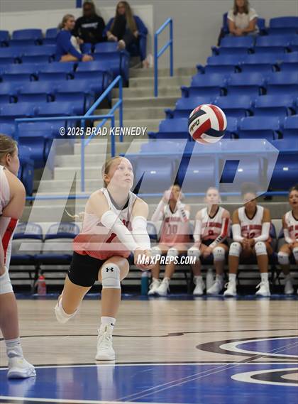 Thumbnail 2 in Lovelady Vs Shelbyville (Beckville Volleyball Classic) photogallery.