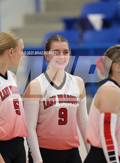 Thumbnail 2 in Lovelady Vs Shelbyville (Beckville Volleyball Classic) photogallery.