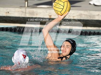 Thumbnail 1 in Murrieta Valley vs. Woodbridge (Villa Park Classic) photogallery.