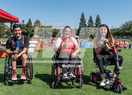 Thumbnail 1 in CIF State Track and Field Championships (Boys Wheelchair and Ambulatory Finals) photogallery.
