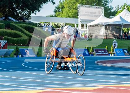 Thumbnail 2 in CIF State Track and Field Championships (Boys Wheelchair and Ambulatory Finals) photogallery.