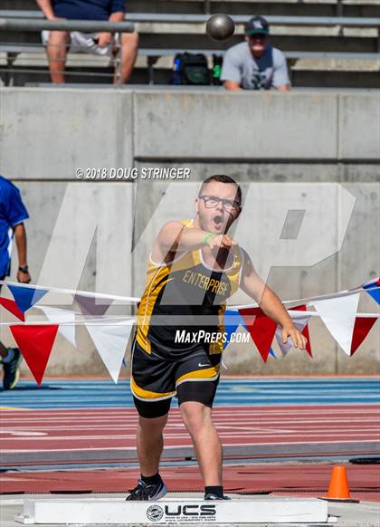 Thumbnail 1 in CIF State Track and Field Championships (Boys Wheelchair and Ambulatory Finals) photogallery.