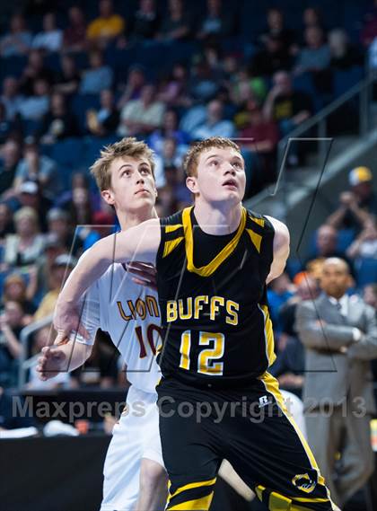 Thumbnail 3 in Shining Mountain vs. Caliche (CHSAA 1A Final Four) photogallery.
