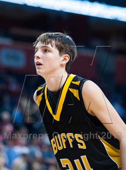 Thumbnail 3 in Shining Mountain vs. Caliche (CHSAA 1A Final Four) photogallery.