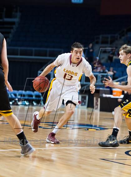 Thumbnail 2 in Shining Mountain vs. Caliche (CHSAA 1A Final Four) photogallery.