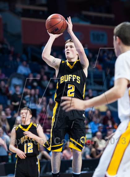 Thumbnail 3 in Shining Mountain vs. Caliche (CHSAA 1A Final Four) photogallery.