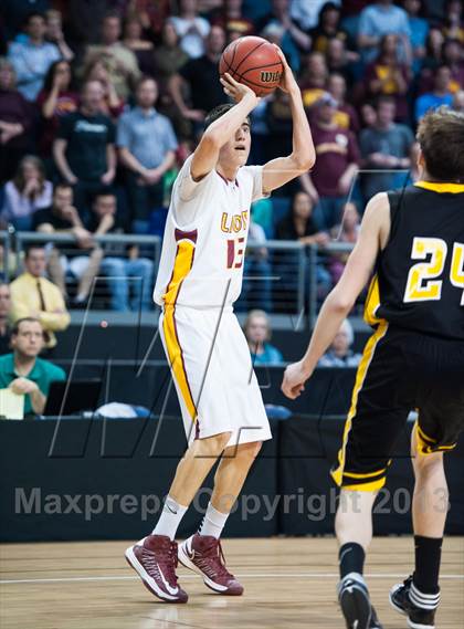 Thumbnail 2 in Shining Mountain vs. Caliche (CHSAA 1A Final Four) photogallery.