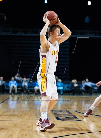 Thumbnail 1 in Shining Mountain vs. Caliche (CHSAA 1A Final Four) photogallery.