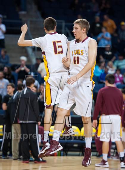 Thumbnail 2 in Shining Mountain vs. Caliche (CHSAA 1A Final Four) photogallery.