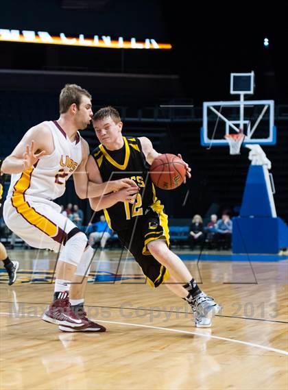 Thumbnail 3 in Shining Mountain vs. Caliche (CHSAA 1A Final Four) photogallery.
