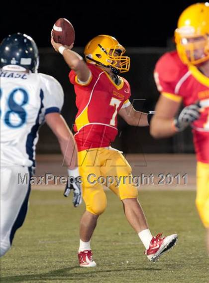 Thumbnail 1 in Palma vs. Valley Christian (CIF CCS Open Division Semifinal) photogallery.