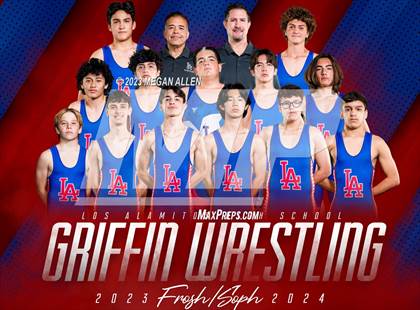 Thumbnail 3 in Los Alamitos Wrestling Team & Individuals photogallery.