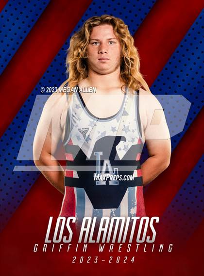 Thumbnail 1 in Los Alamitos Wrestling Team & Individuals photogallery.