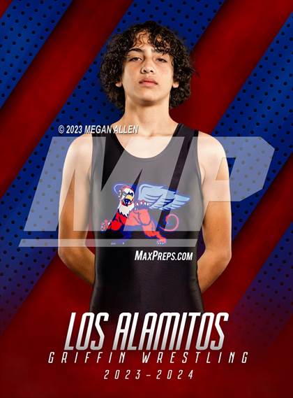 Thumbnail 1 in Los Alamitos Wrestling Team & Individuals photogallery.