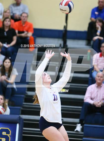 Thumbnail 3 in Arendell Parrott Academy vs GRACE Christian (NCISAA 3A Final) photogallery.