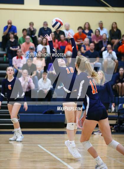 Thumbnail 2 in Arendell Parrott Academy vs GRACE Christian (NCISAA 3A Final) photogallery.