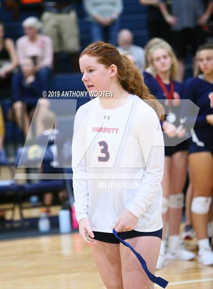 Thumbnail 2 in Arendell Parrott Academy vs GRACE Christian (NCISAA 3A Final) photogallery.