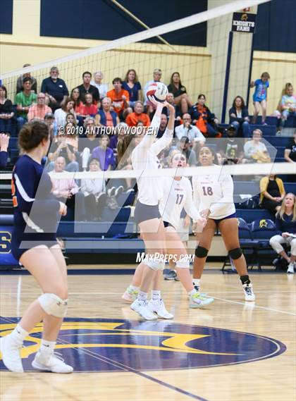 Thumbnail 3 in Arendell Parrott Academy vs GRACE Christian (NCISAA 3A Final) photogallery.