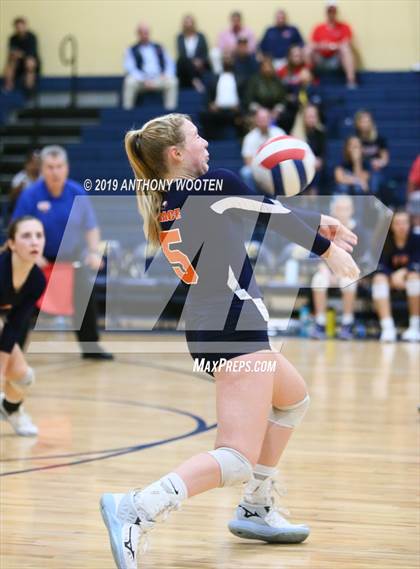 Thumbnail 2 in Arendell Parrott Academy vs GRACE Christian (NCISAA 3A Final) photogallery.