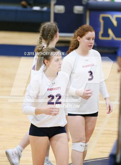 Thumbnail 3 in Arendell Parrott Academy vs GRACE Christian (NCISAA 3A Final) photogallery.